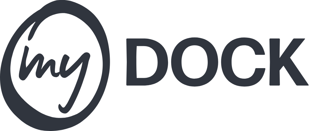 mydock logo black